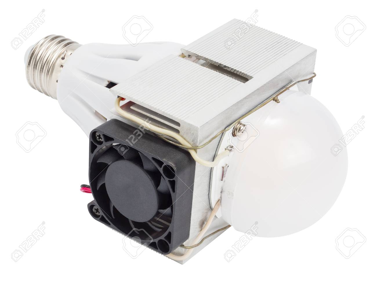 Lampe Sur À Un Diy Dissipateur Actif La Énorme Refroidissement Et Rapide De Main Ventilateur Conduit Avec ElleAssemblage Laid DésordreLed Le 7gYbI6fyv