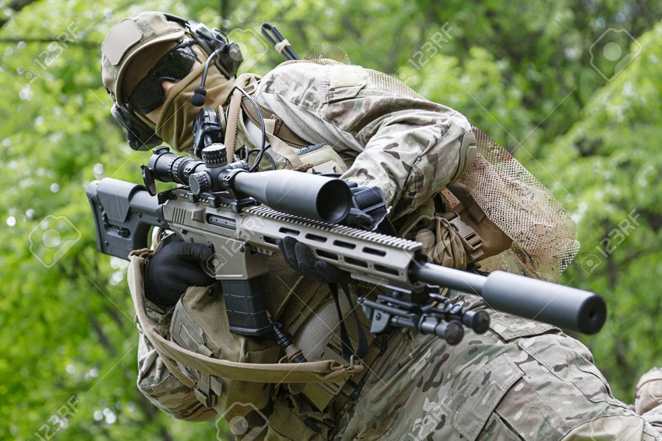 アメリカ陸軍 特殊部隊群 スナイパー