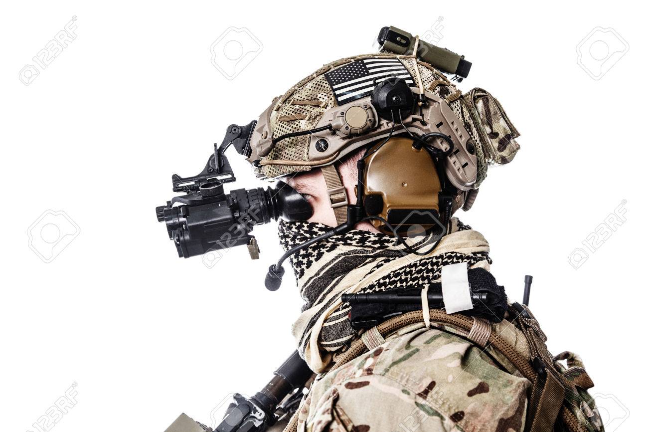 army ranger in field