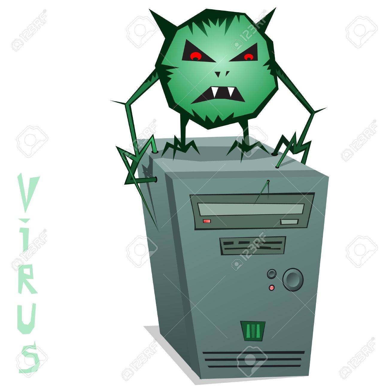 コンピューター ウイルス コンピュータ ウイルスのイラスト システム ユニットに緑のコンピューター ウイルス のイラスト素材 ベクタ Image コンピューター ウイルス コンピュータ ウイルスのイラスト システム ユニットに緑のコンピューター ウイルス のイラスト素材 ベクタ Image