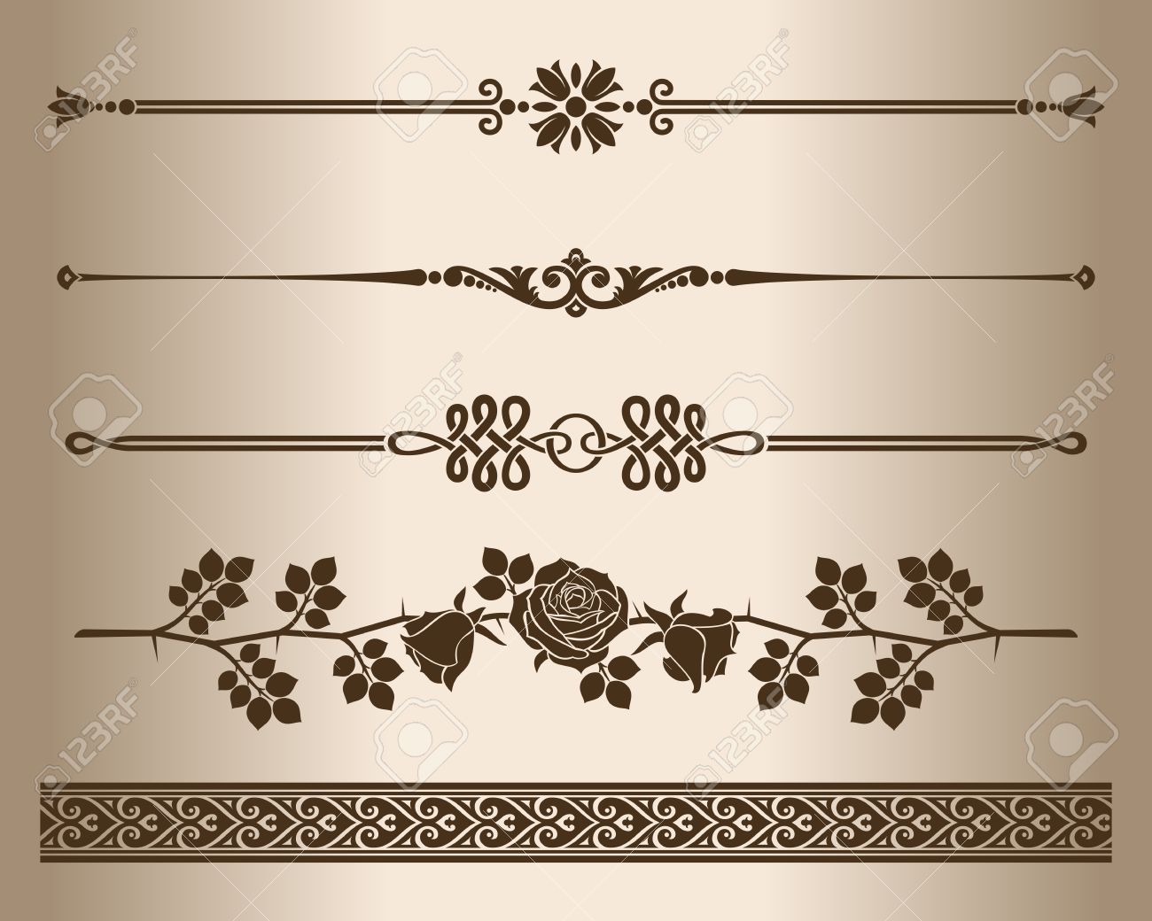 decorative lines design elements decorative line dividers
