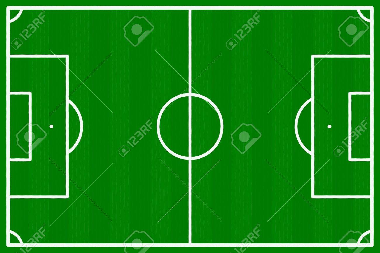 サッカー フィールドの抽象的なベクトルの背景 のイラスト素材 ベクタ Image