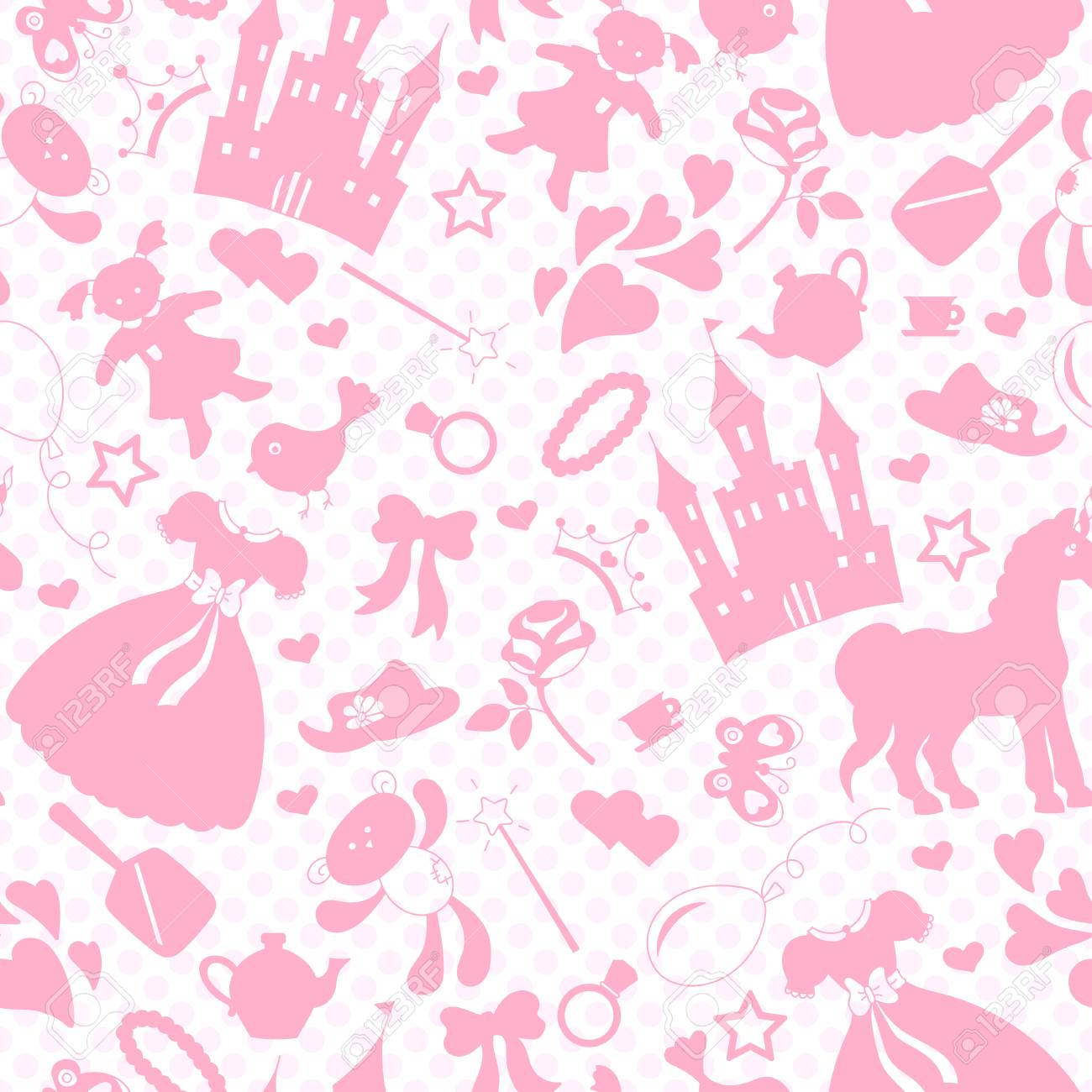 girly pink stuff pattern girly pattern