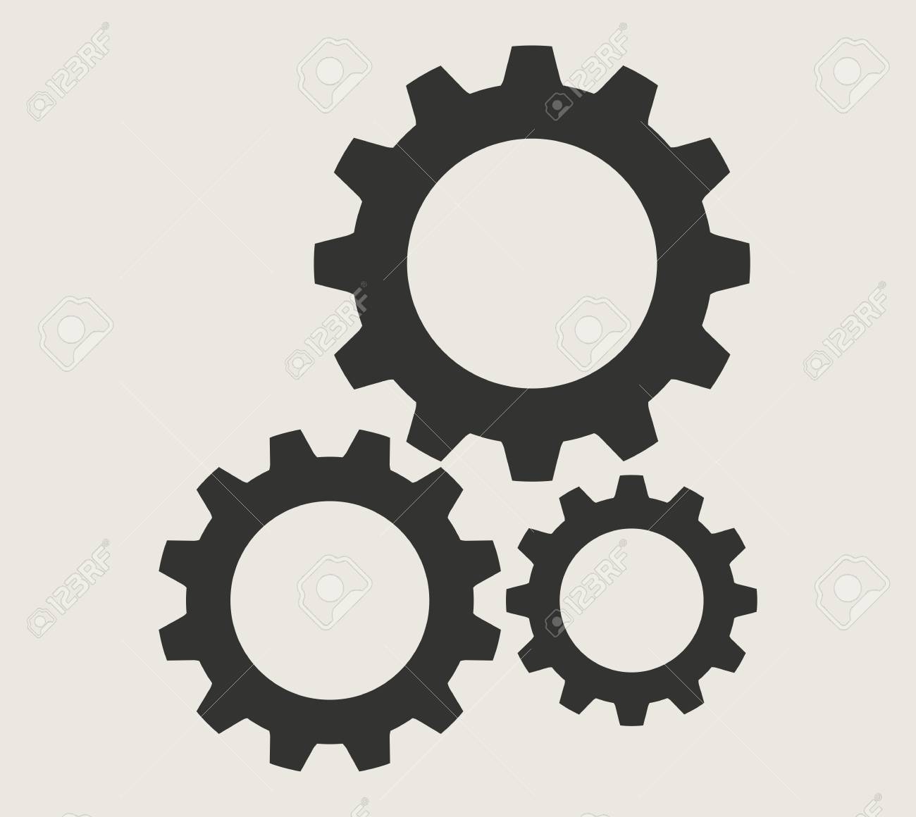cogs and gears icon