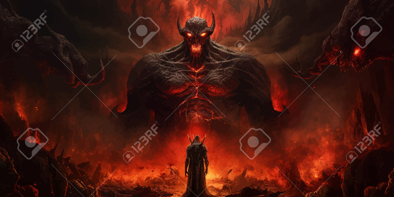 Demon from hell