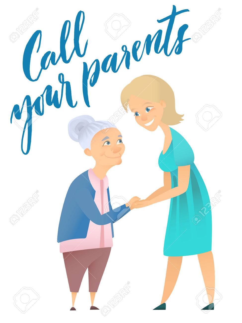 Image result for CALL PARENTS CARTOON