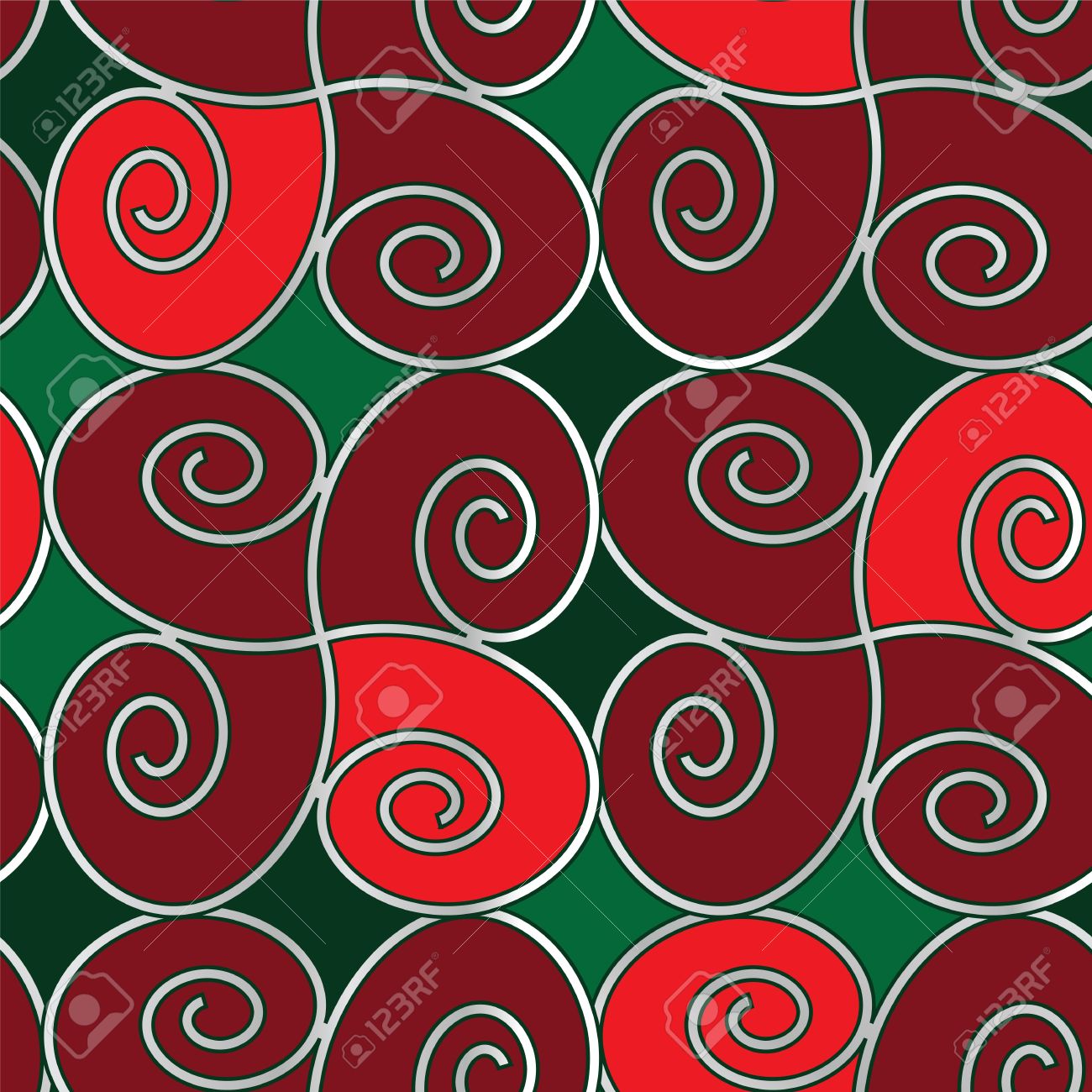 Gift Wrapping Paper Design Royalty Free 