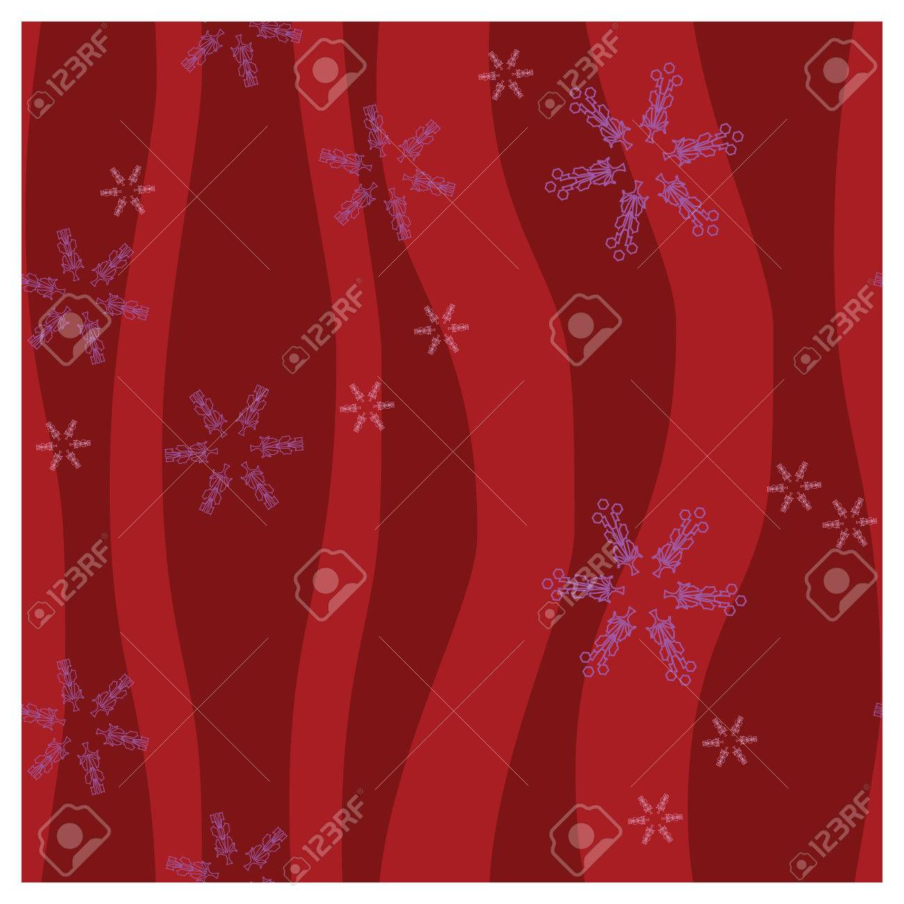 クリスマス プレゼントのラッピング デザイン雪の結晶のイラスト素材 ベクタ Image 63699175