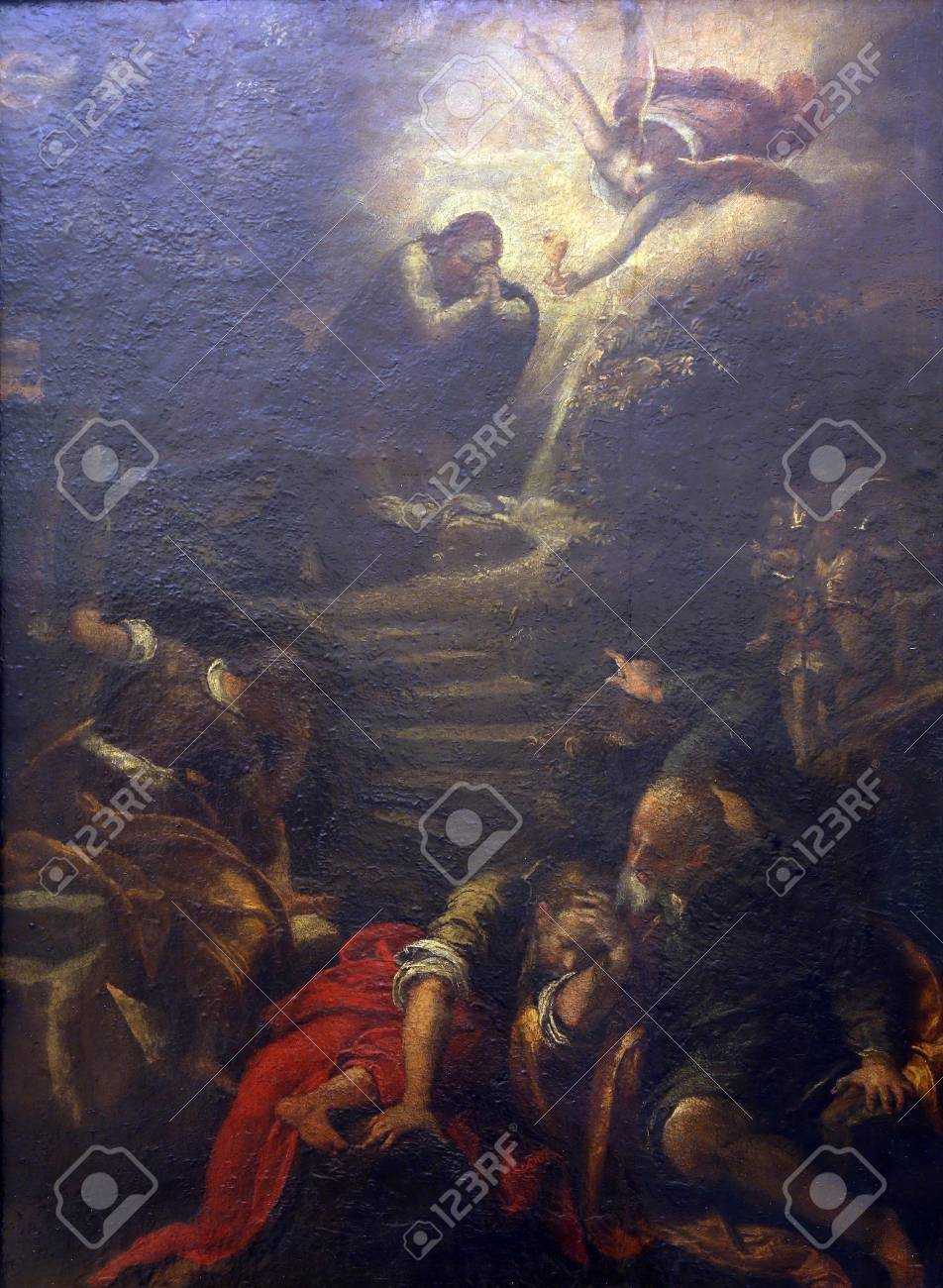 Taddeo Zuccaro Christ In The Garden Of Gethsemane Old Masters Stock Photo Picture And Royalty Free Image Image 44998930