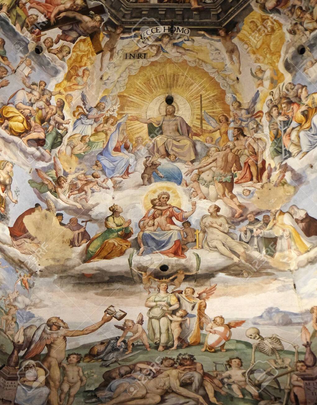 最後の審判、ジョルジョ・ヴァザーリによるサンタ・マリア・デル