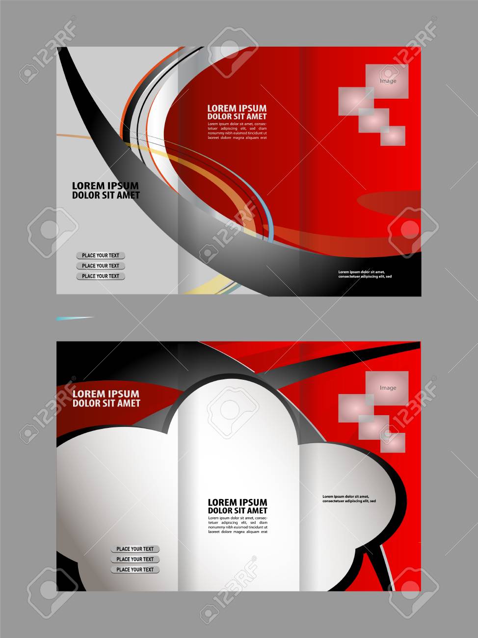 tri fold booklet