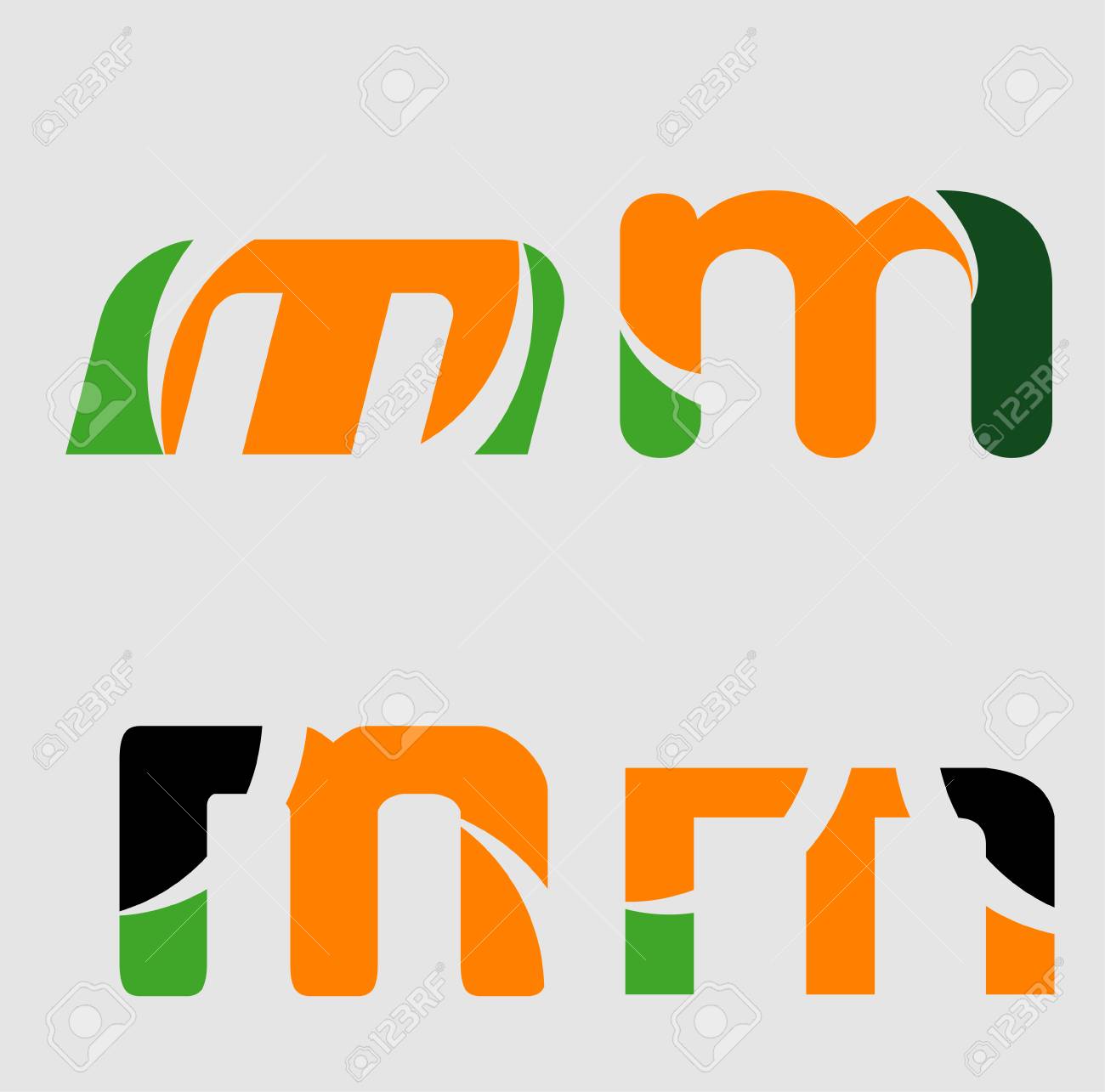 M の文字がアルファベットのロゴのデザイン コンセプトのイラスト素材 ベクタ Image M の文字がアルファベットのロゴのデザイン コンセプトのイラスト素材 ベクタ Image