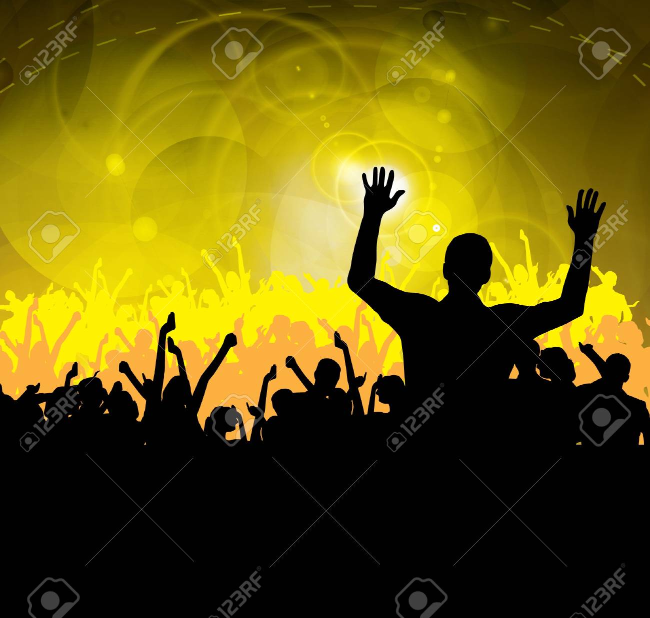 Soiree Dansante De Fond Personnes Clip Art Libres De Droits Vecteurs Et Illustration Image