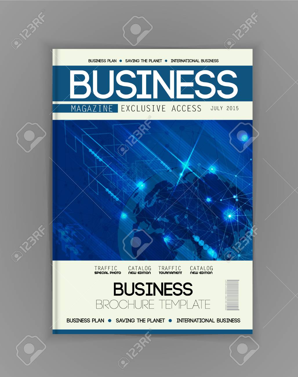business magazine cover vector royalty free cliparts vectors and
