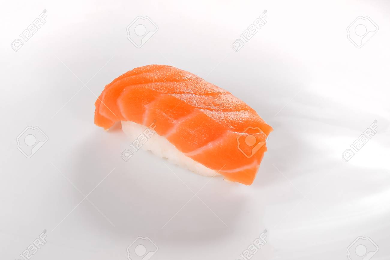 salmon sushi pillow