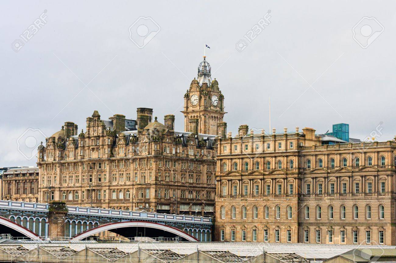 Balmoral Hotel In Edinburgh Scotland United Kingdom - 