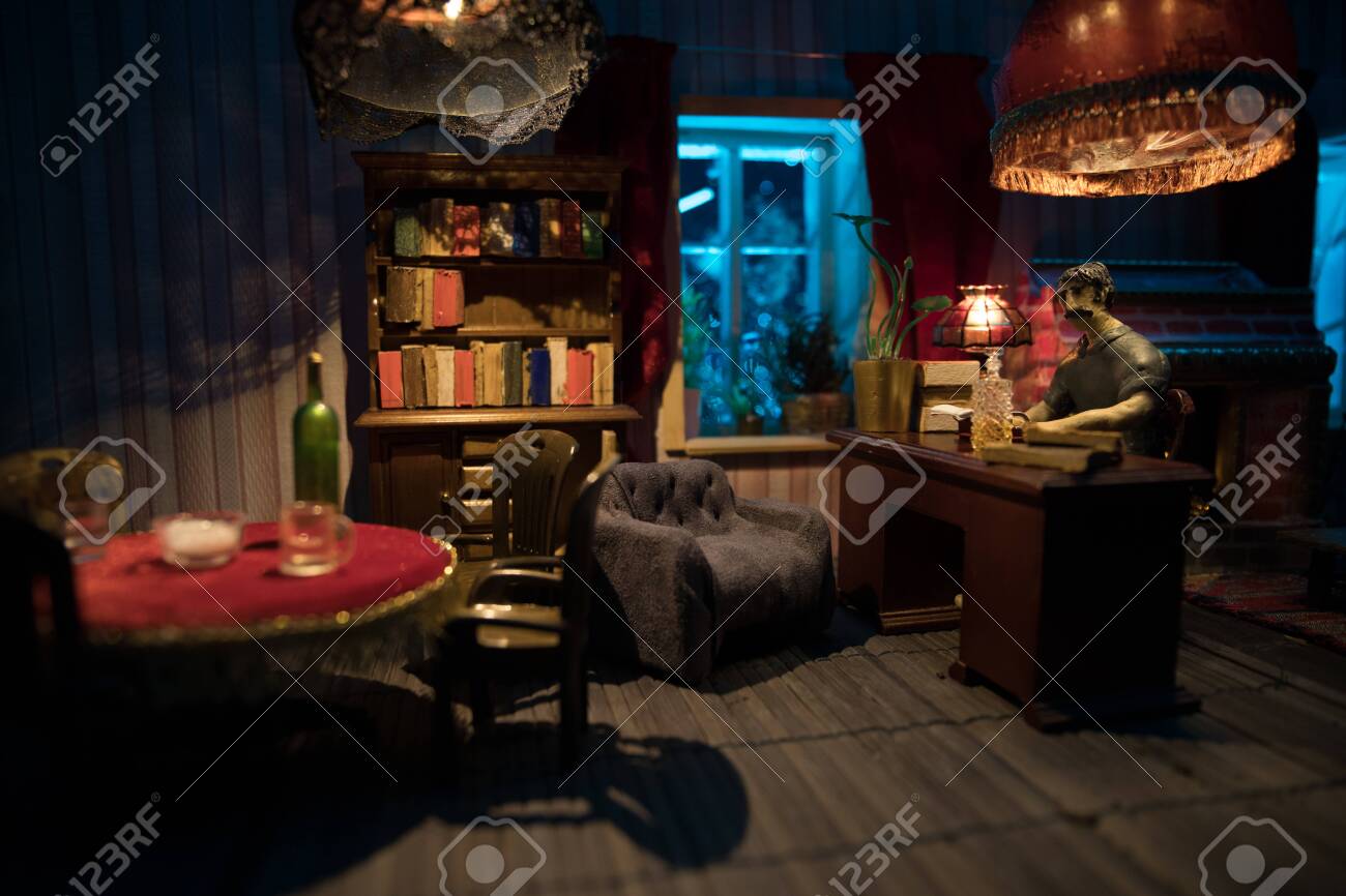 table for dollhouse to sit on