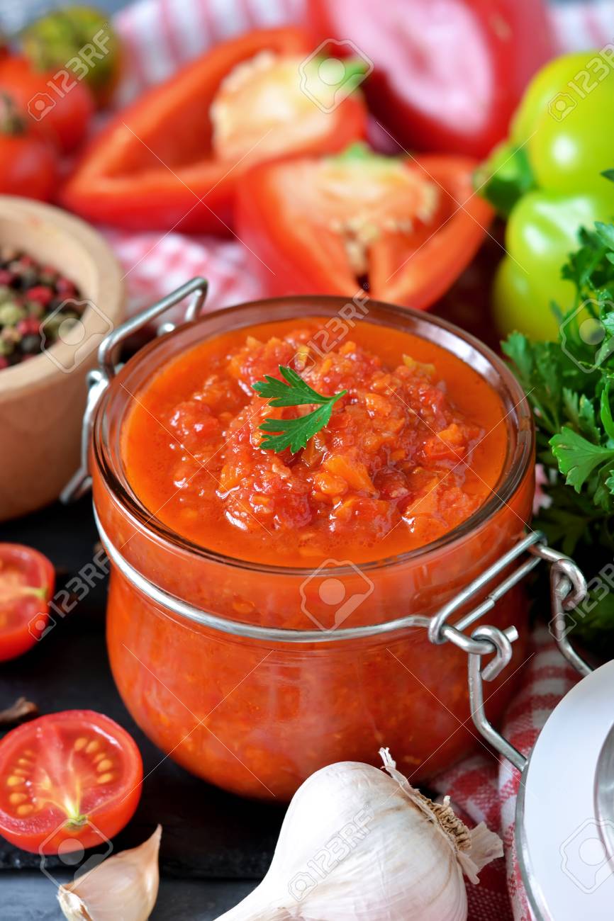 Georgian adzhika, raw Georgian adzhika, raw
