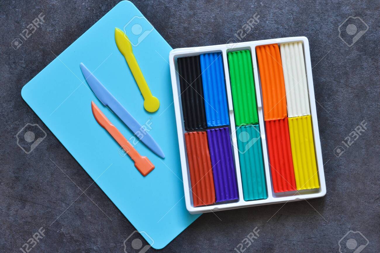 colored plasticine