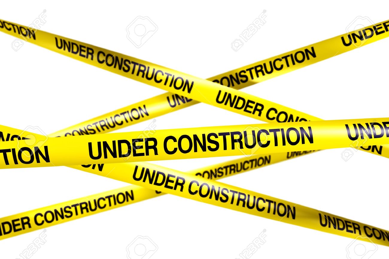 3d rendering of caution