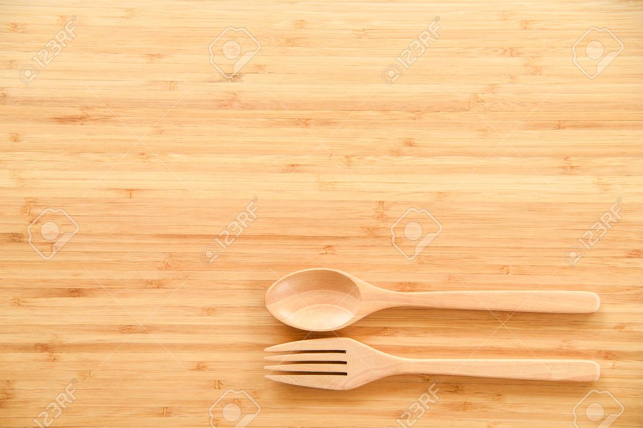 Table à Manger En Bois Vue Du Dessus