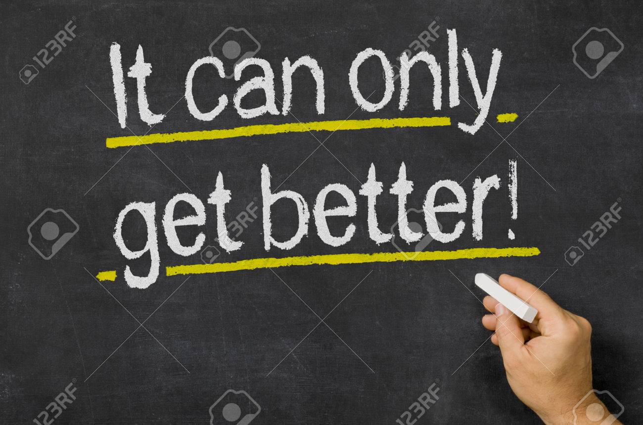 It Can Only Get Better Banco De Imagens Royalty Free, Ilustrações, Imagens  E Banco De Imagens.. Image 34215552.
