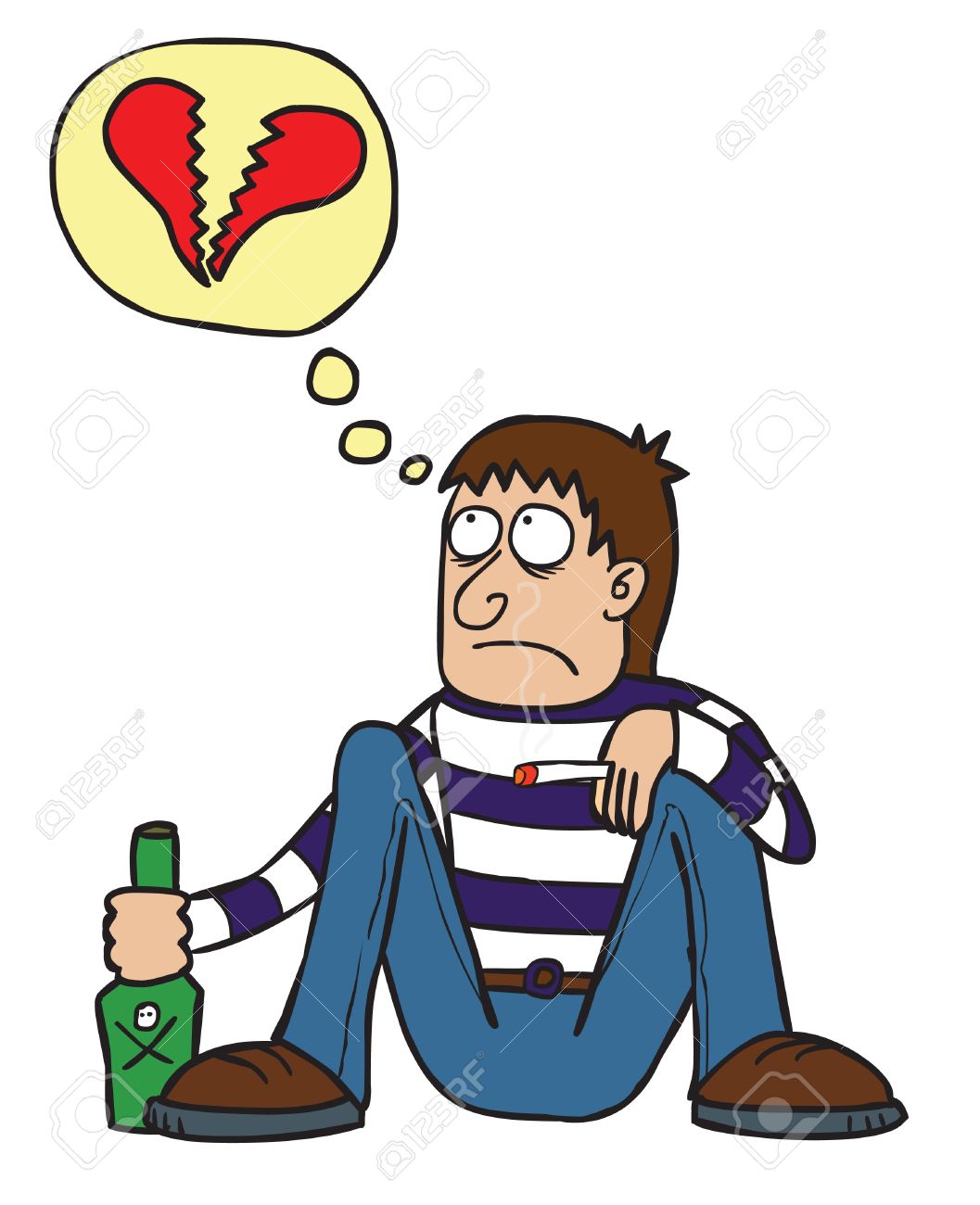 A Sad Break Heart Guy Drinking And Smoking Alone Royalty Free SVG, Cliparts, Vectors, And Stock Illustration. Image 14753378. A Sad Break Heart Guy Drinking And Smoking Alone Royalty Free SVG, Cliparts, Vectors, And Stock Illustration. Image 14753378.