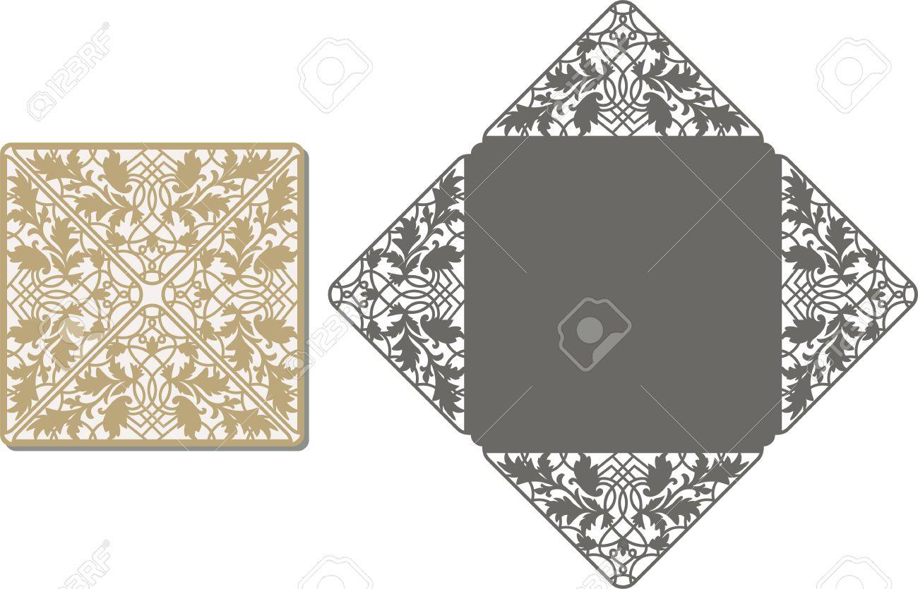 laser cut invitation card laser cut pattern for invitation wedding