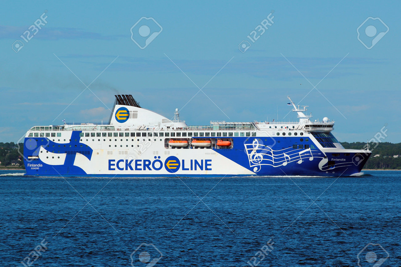 Tallinn Estland 7 Juli 2017 Ms Finlandia Ein Cruiseferry