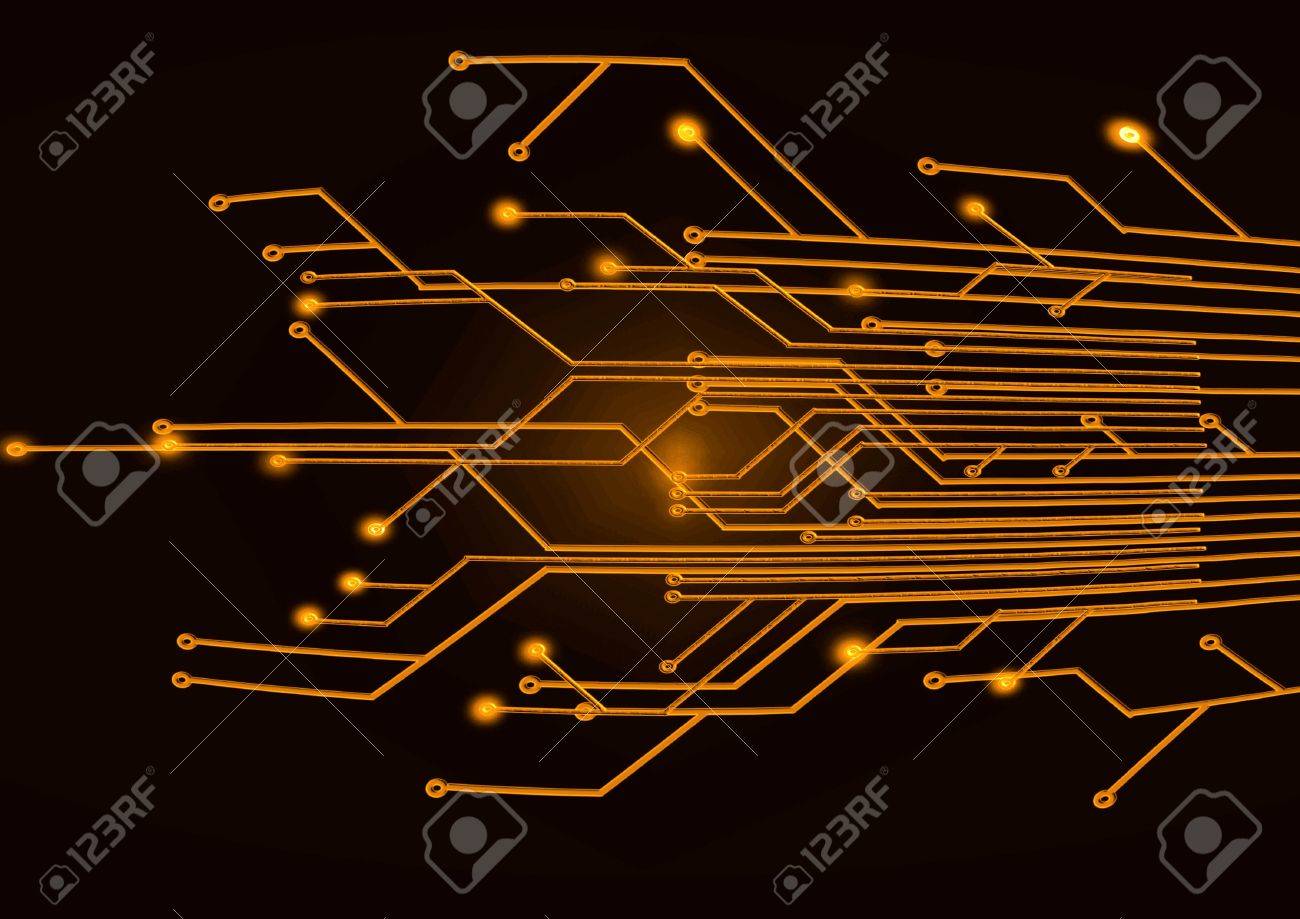circut board stock photo
