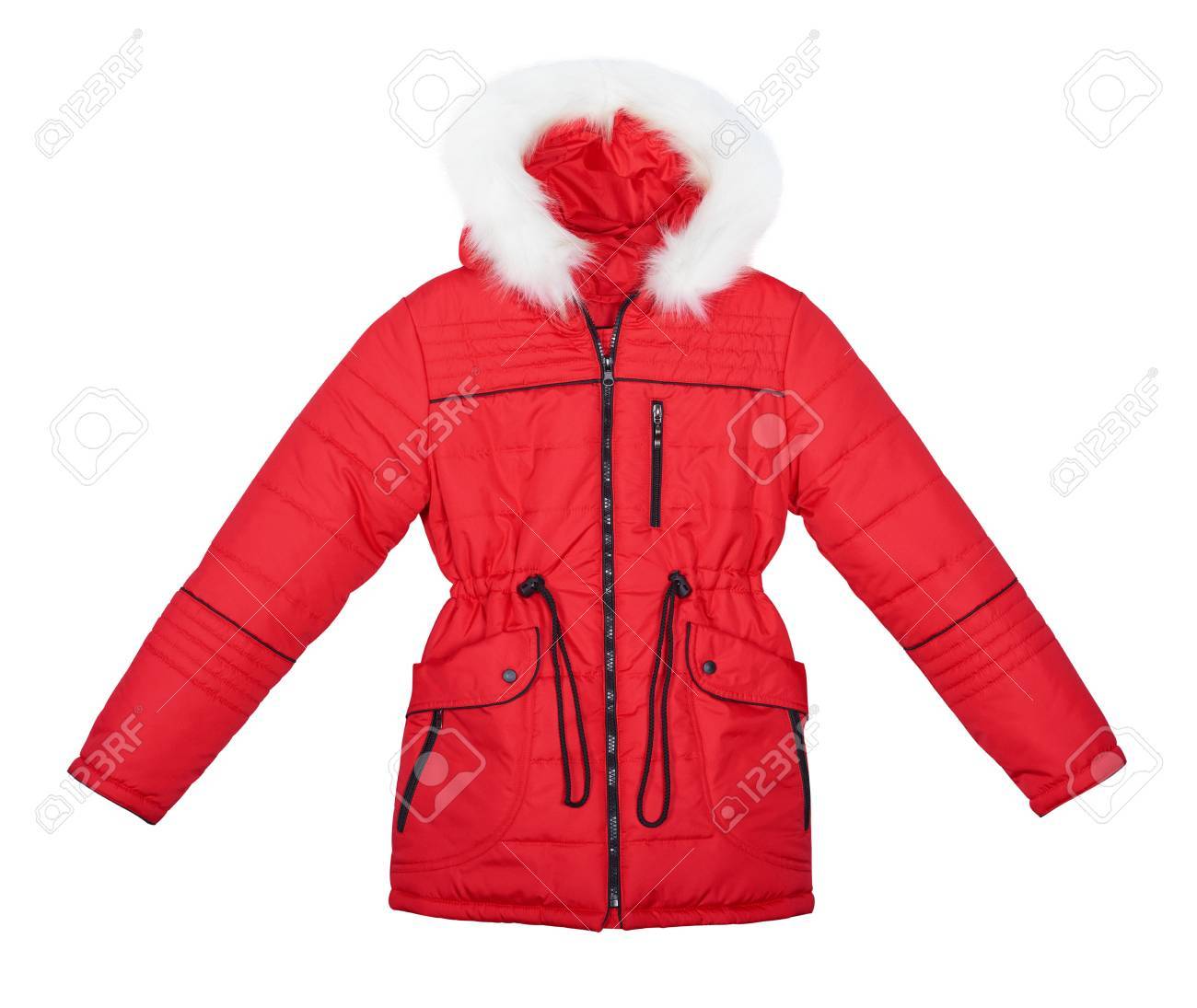 rote jacke mit weißem fell rote jacke mit weißem fell