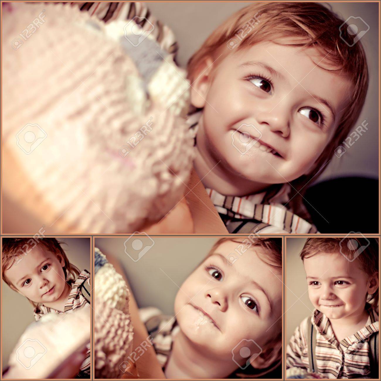 happy birthday collage stock photo picture and royalty free image