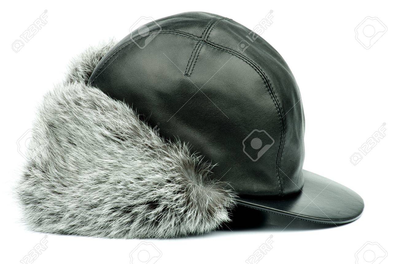leather winter hats with ear flaps