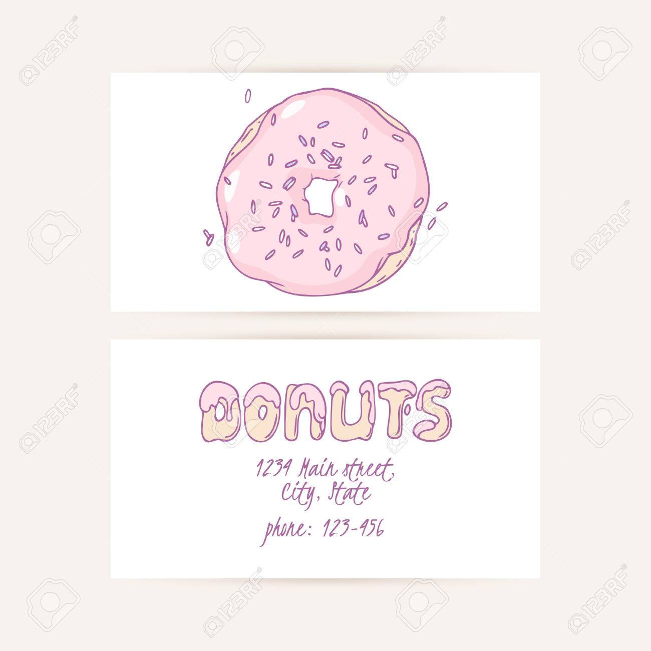 Silently Fate Case Business Cards Set With Hand Drawn Cake And Place For Text. Donut Shop Logo. Doodle Vector Illustration Royalty Free SVG, Cliparts, Vectors, And Stock Illustration. Image 44465782. Silently Fate Case Business Cards Set With Hand Drawn Cake And Place For Text. Donut Shop Logo. Doodle Vector Illustration Royalty Free SVG, Cliparts, Vectors, And Stock Illustration. Image 44465782.
