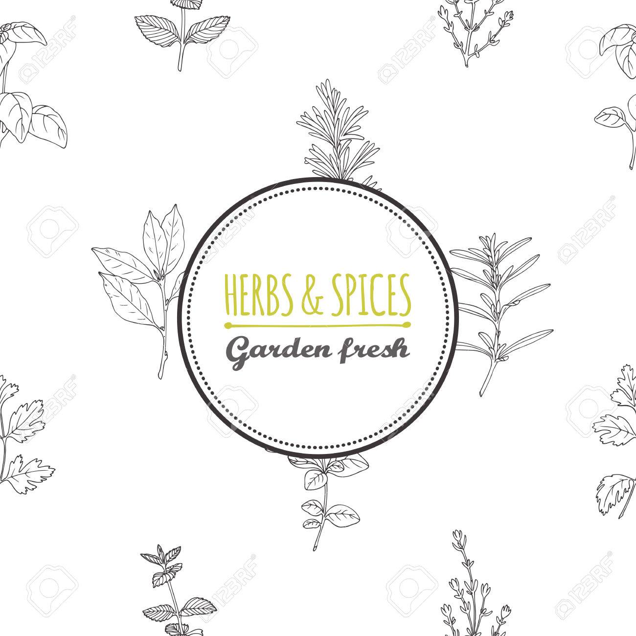round label template