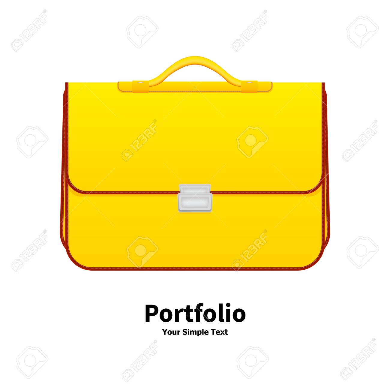 yellow school bag