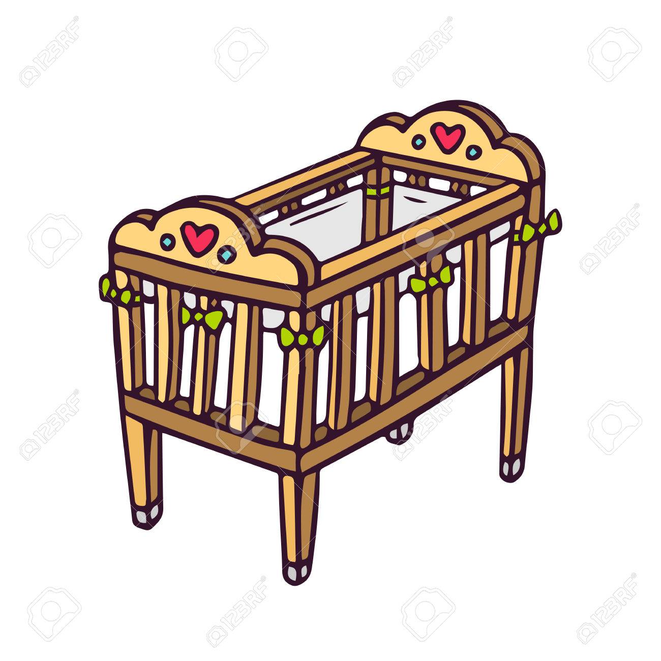 cartoon crib