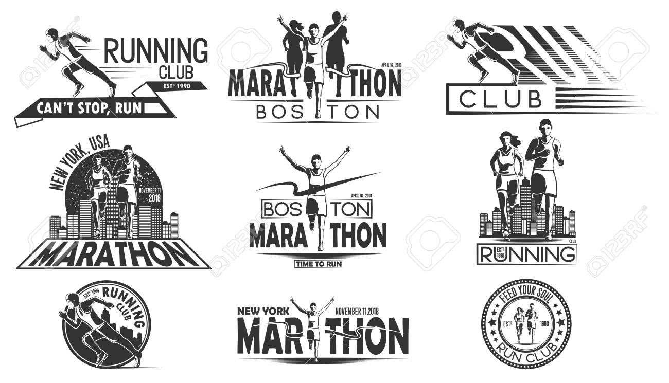 running team logo