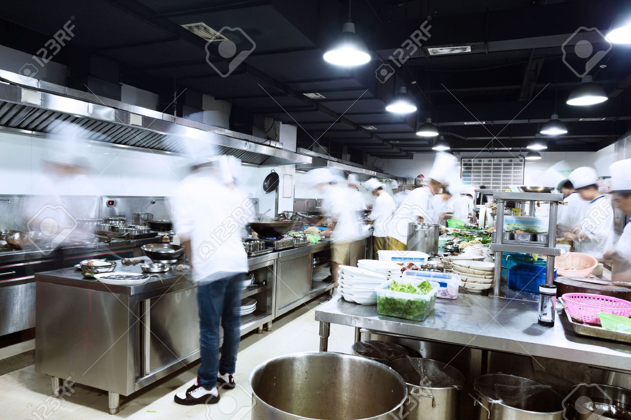Restaurant Kitchen Chefs modern kitchen and busy chefs stock photo, picture and royalty Restaurant Kitchen Chefs modern kitchen and busy chefs stock photo, picture and royalty
