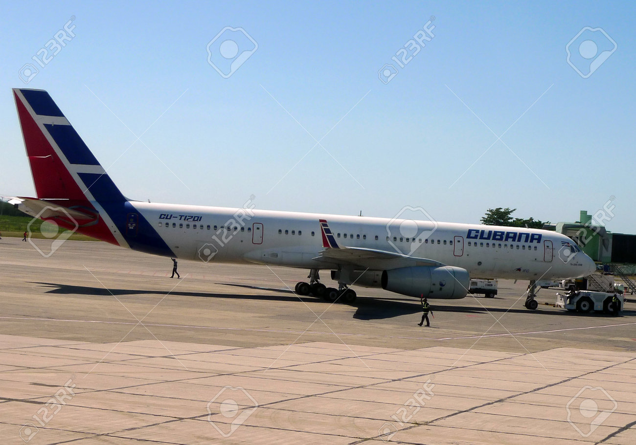 Santo Domingo Dominican Republic January 3 Cubana Airlines - 