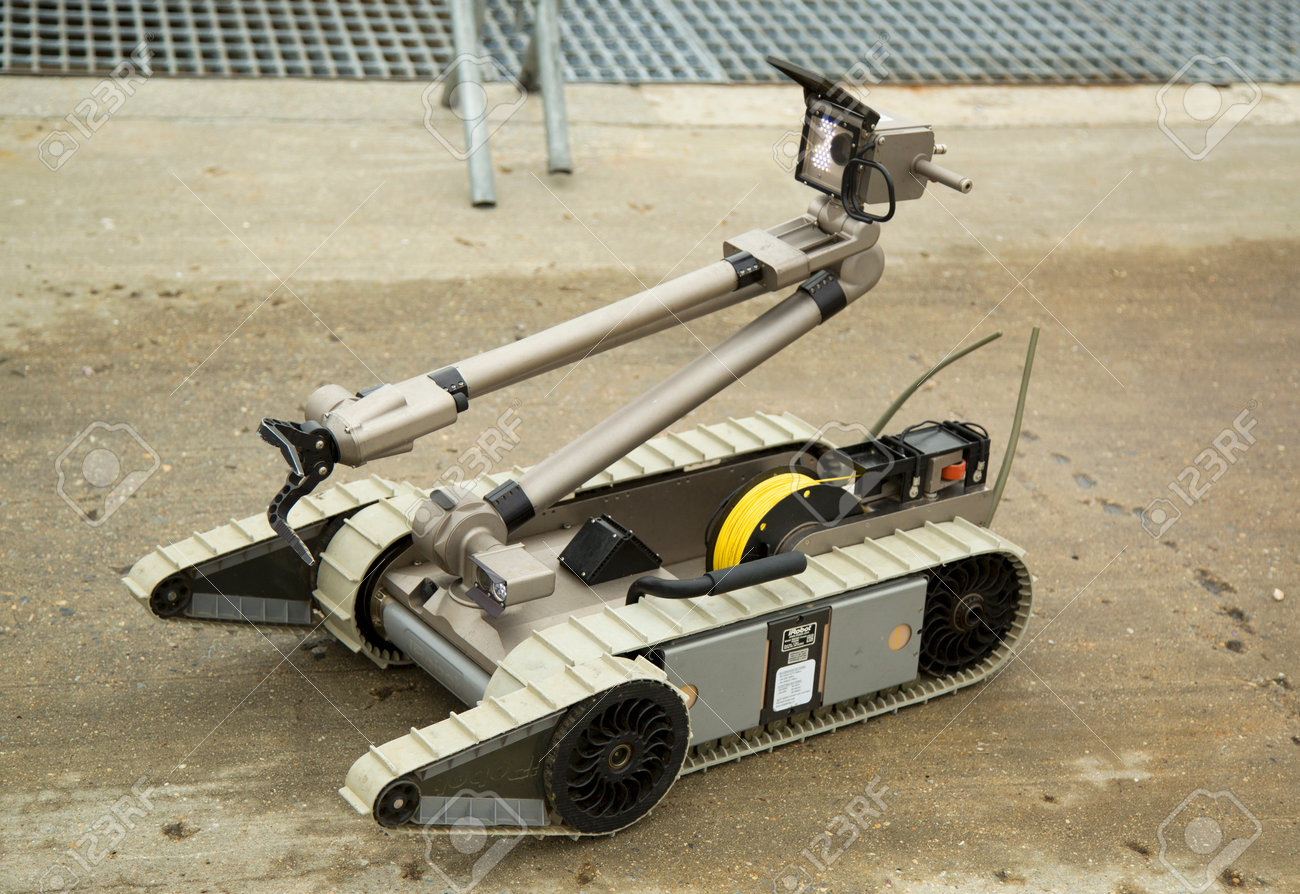 bomb disposal robot project
