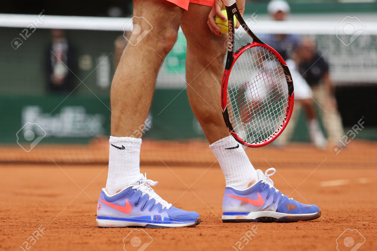PARIS, FRANCE- MAY 24, 2015: Seventeen times Grand Slam champion.. PARIS, FRANCE- MAY 24, 2015: Seventeen times Grand Slam champion..