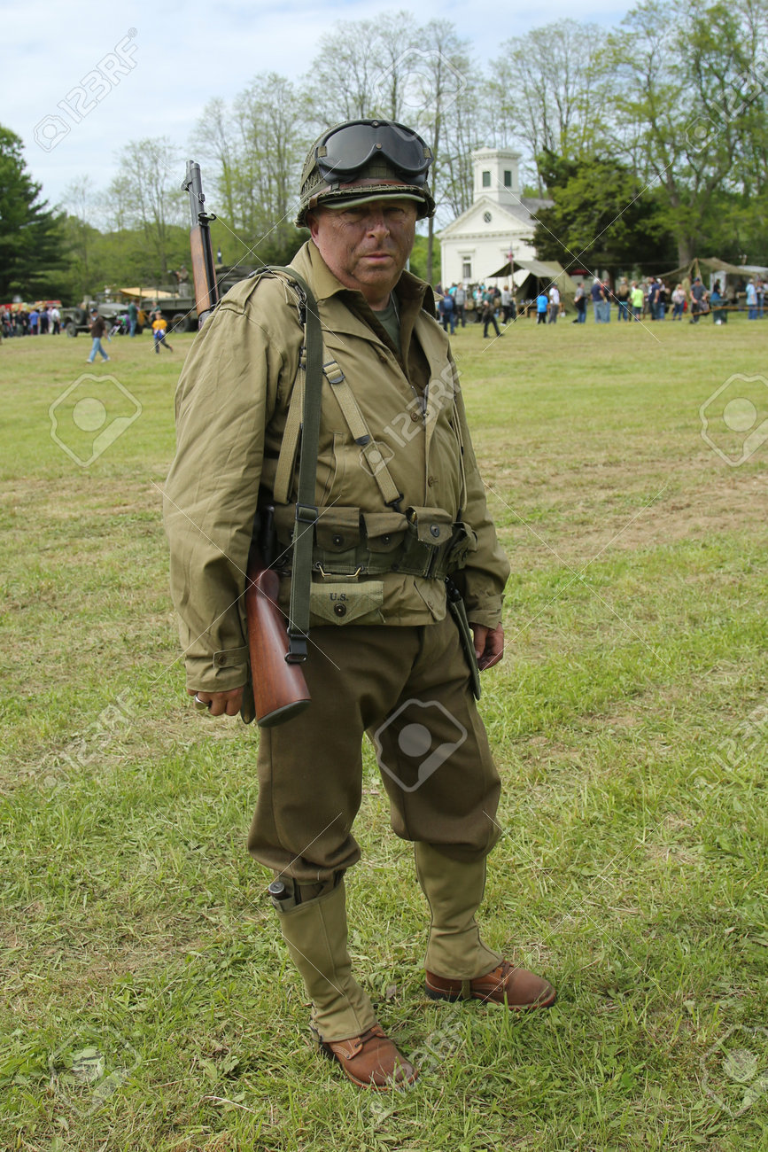 Old Bethpage New York May 22 16 World War Ii Encampment Stock Photo Picture And Royalty Free Image Image