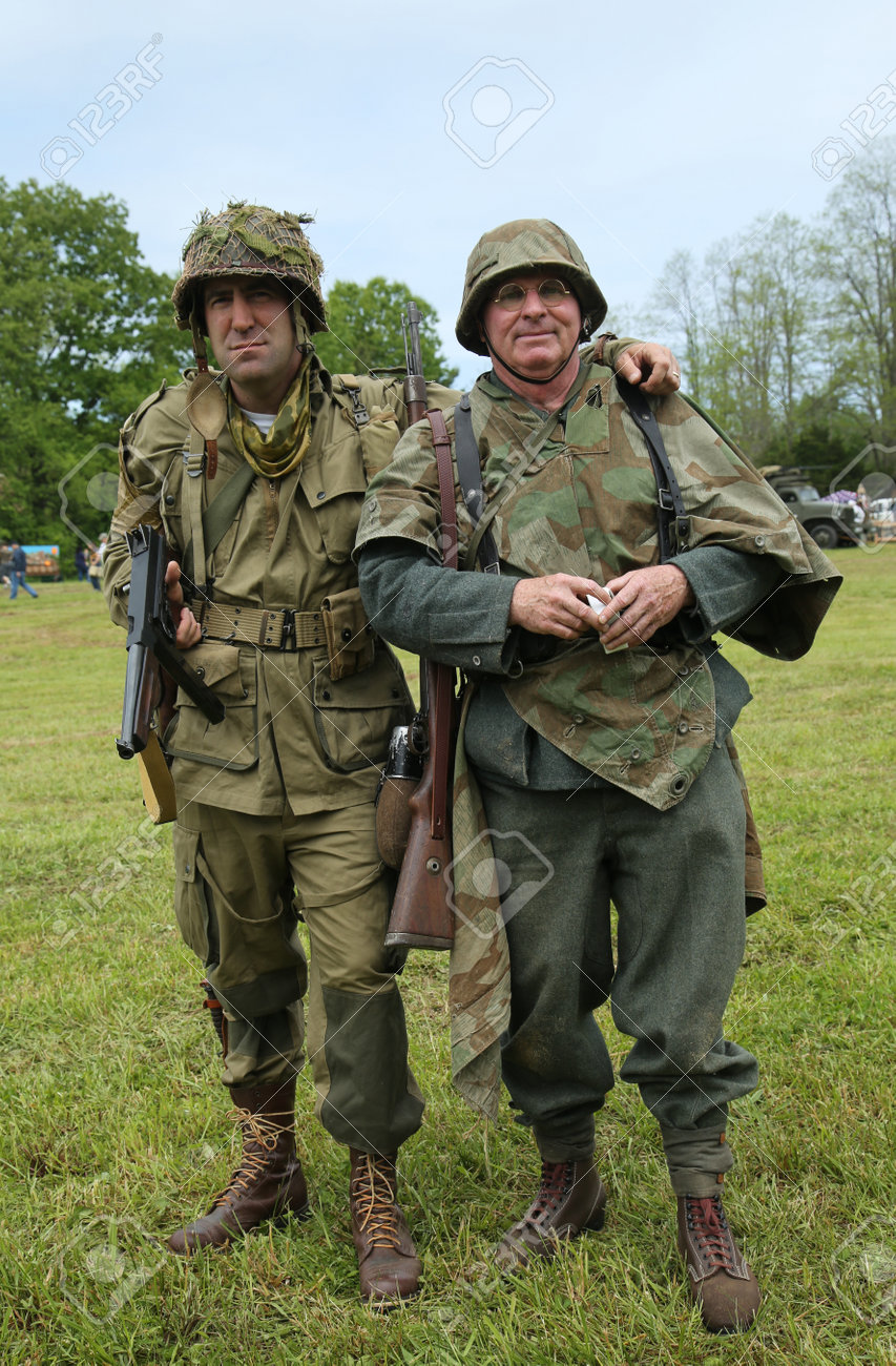 Old Bethpage New York May 22 16 World War Ii Encampment Stock Photo Picture And Royalty Free Image Image
