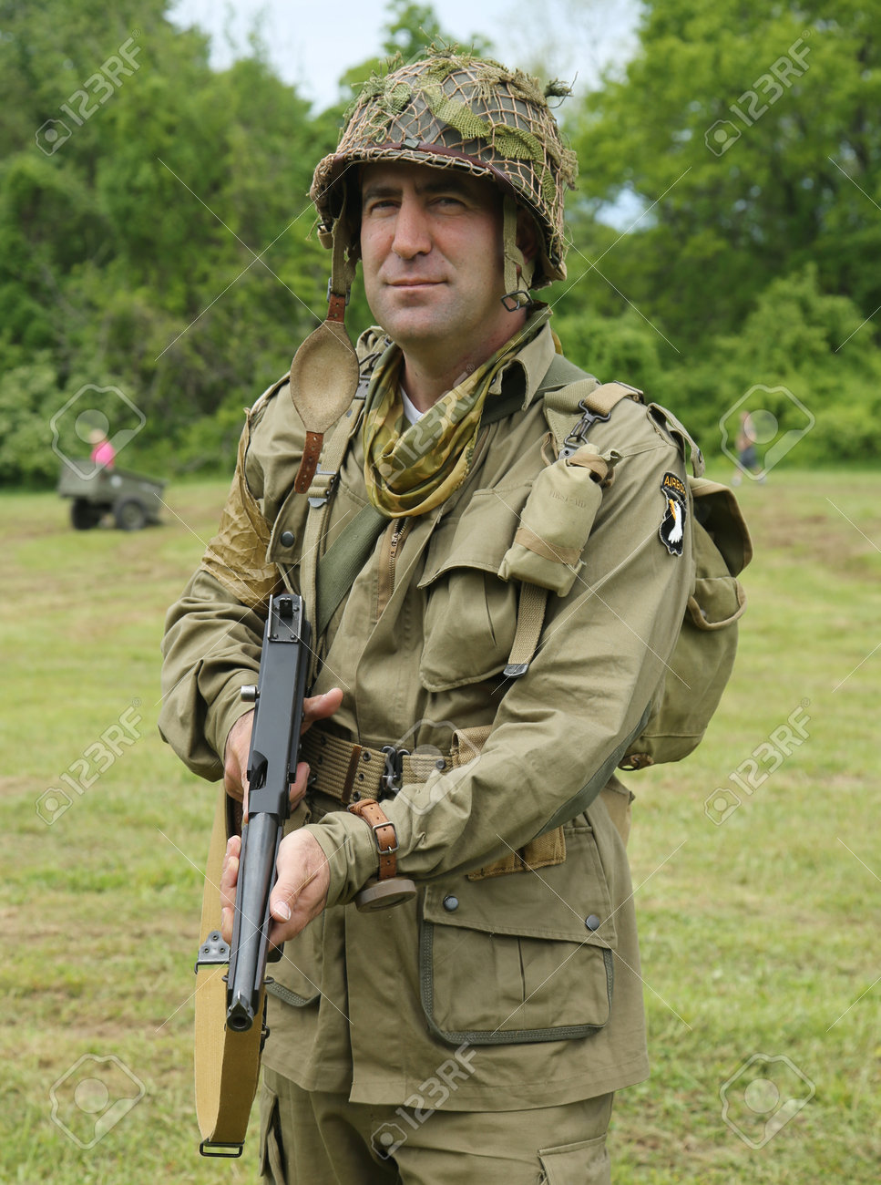 Old Bethpage New York May 22 16 World War Ii Encampment Stock Photo Picture And Royalty Free Image Image