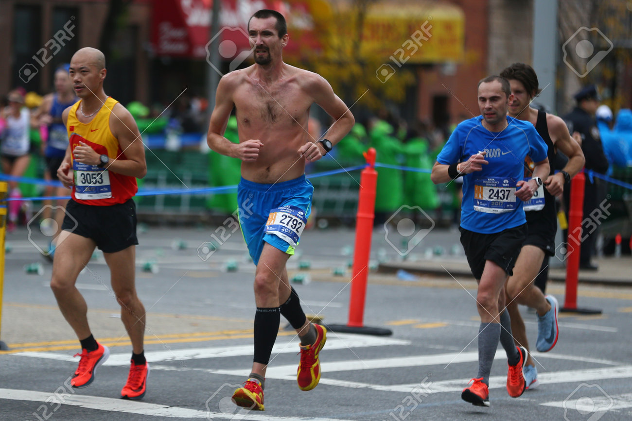 New York November 5 2017 New York City Marathon Runners Traverse 26 2 Miles New York November 5 2017 New York City Marathon Runners Traverse 26 2 Miles