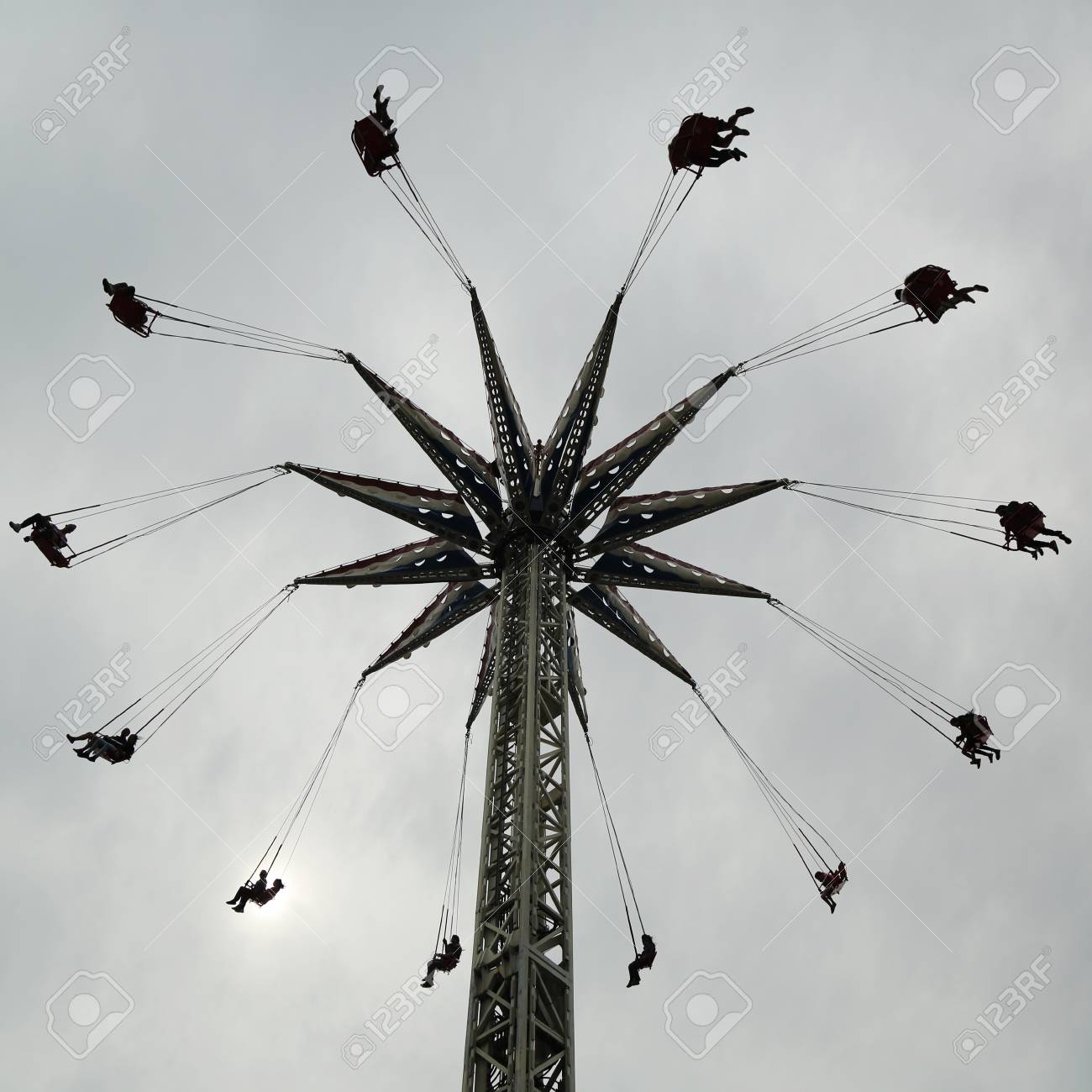 brooklyn new york may 5 2018 brooklyn flyer ride in coney brooklyn flyer