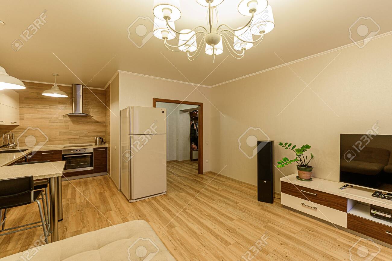 Russia, Moscow- February 07, 2020: interior room apartment modern bright cozy atmosphere. general cleaning, home decoration, preparation of house for sale - 152628268 Russia, Moscow- February 07, 2020: interior room apartment modern bright cozy atmosphere. general cleaning, home decoration, preparation of house for sale - 152628268