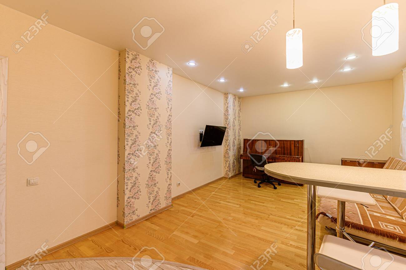 Russia, Moscow- February 07, 2020: interior room apartment modern bright cozy atmosphere. general cleaning, home decoration, preparation of house for sale - 152628258 Russia, Moscow- February 07, 2020: interior room apartment modern bright cozy atmosphere. general cleaning, home decoration, preparation of house for sale - 152628258