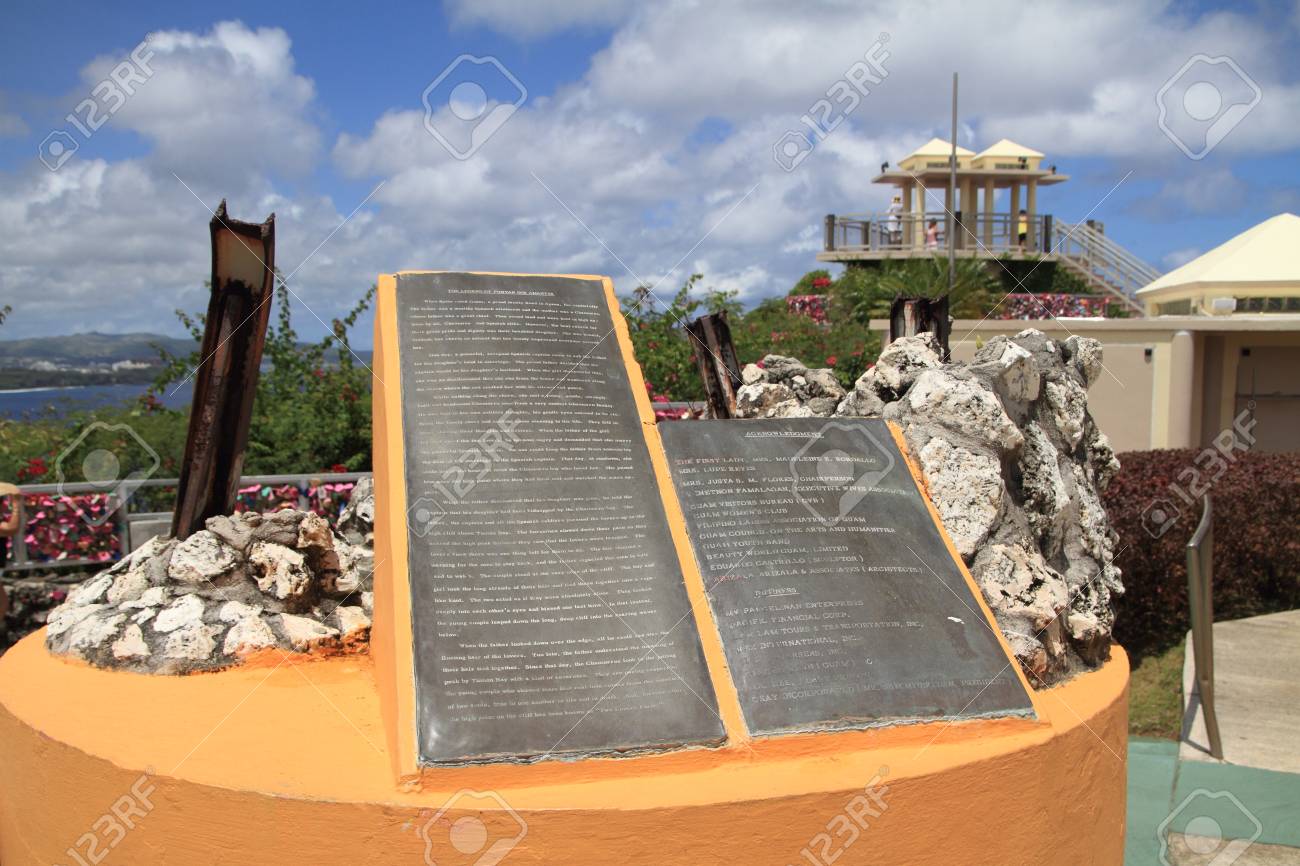 Two Lovers Point In Guam Stock Photo Picture And Royalty Free Image Image